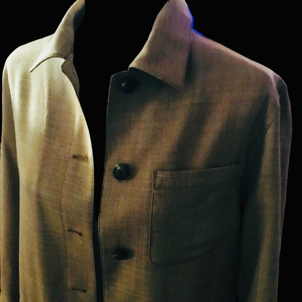 LAUREN Almost Vintage Light Tan Jacket. Size: Med. $25.